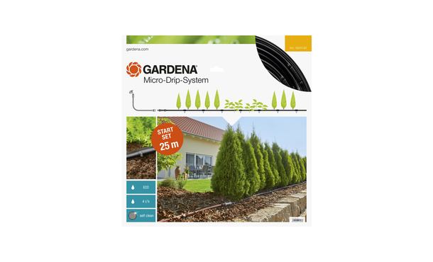 Gardena - Startset M voor rijplanten 25 m¹ - Micro-drip system • Gras en Groen Winkel