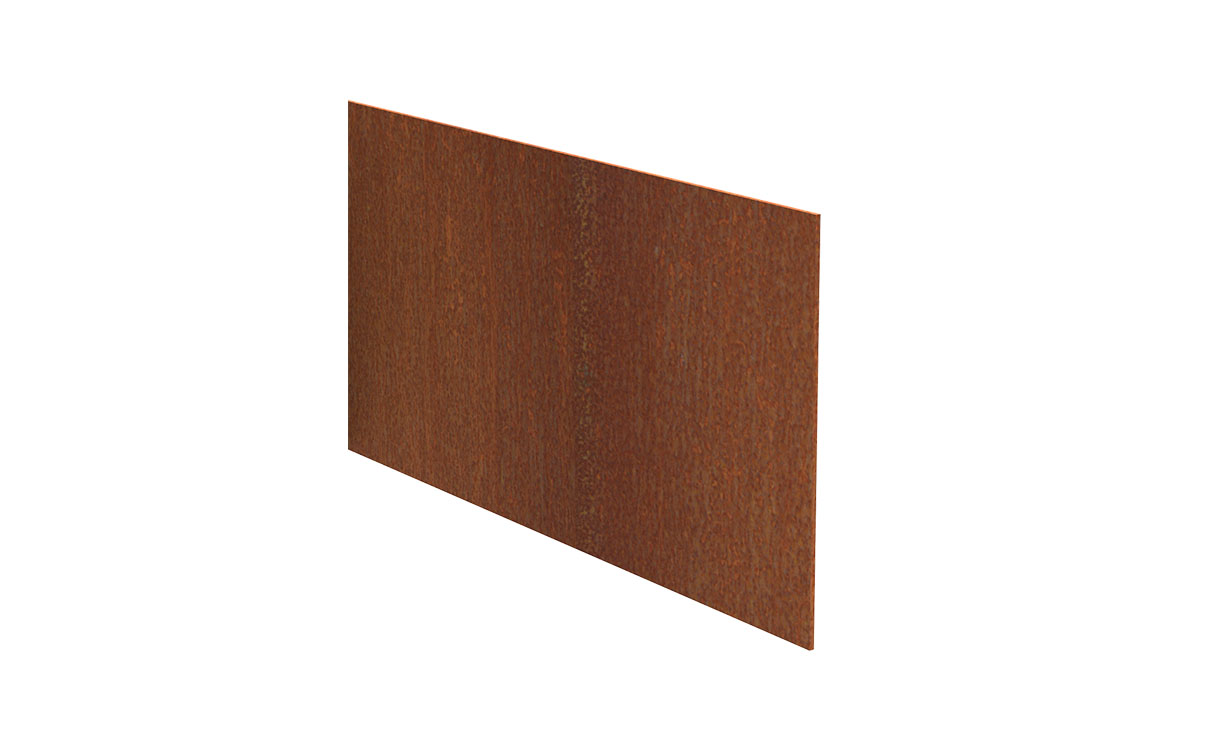 Borderrand cortenstaal recht 230x0,2x39 cm Adezz (5 strips) - Pakket van 5 strips • Gras en Groen Winkel