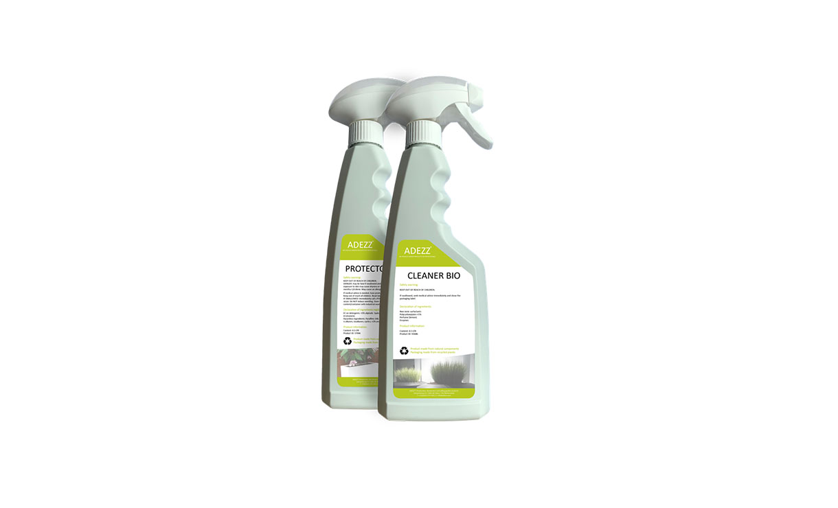 Adezz bio cleaner & protector - Speciaal voor polyester plantenbakken • Gras en Groen Winkel