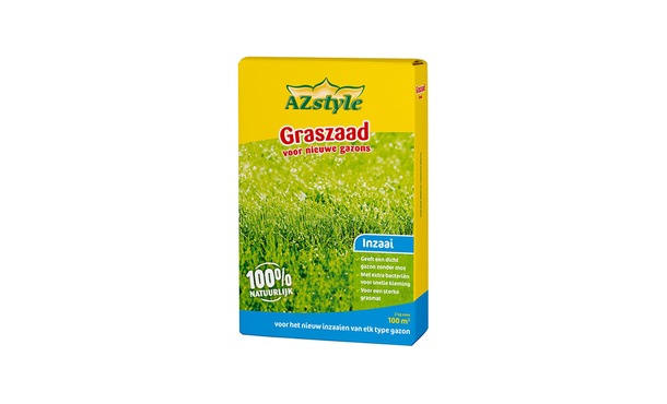 AZstyle - Graszaad inzaai 2 kg - Speciaal voor inzaaien • Gras en Groen Winkel