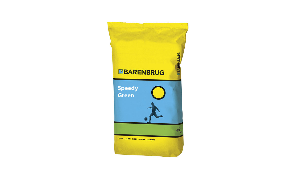 Barenbrug - Speedy Green 15 kg - Snel herstel sportveld in zomer • Gras en Groen Winkel