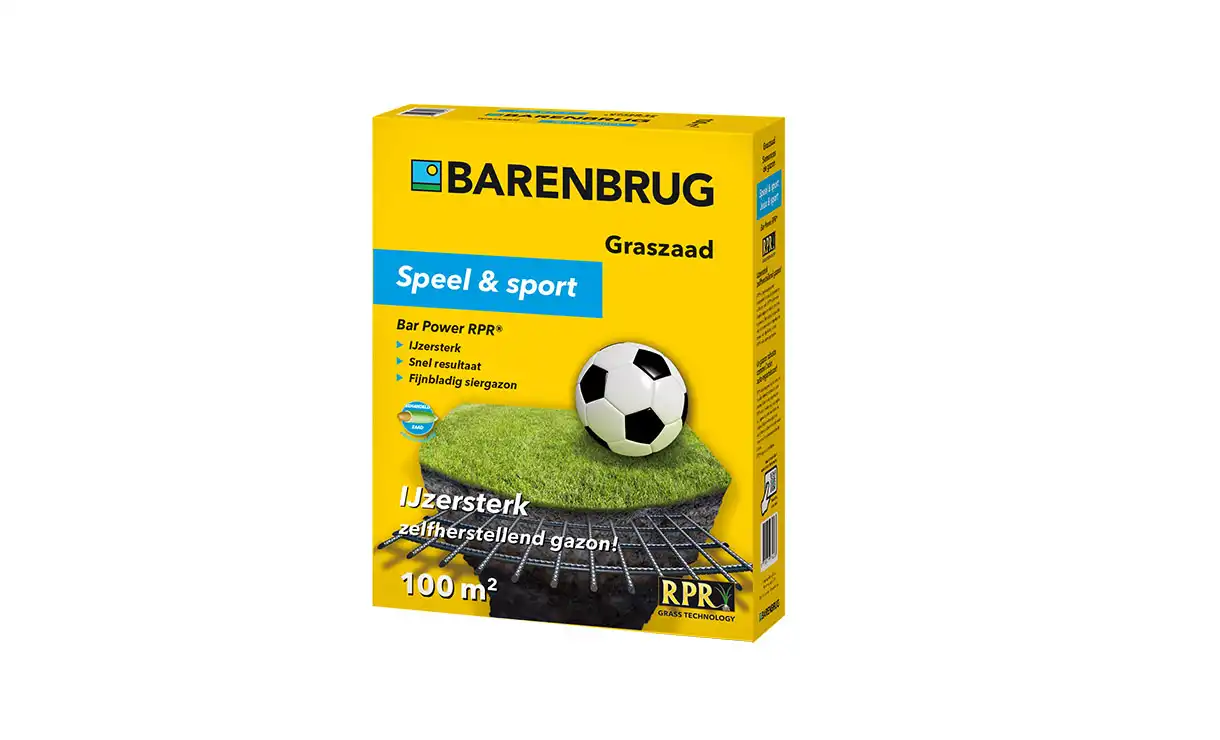 Barenbrug RPR Lawn 2 kg - Speel en sport - Speelgazon • Gras en Groen Winkel
