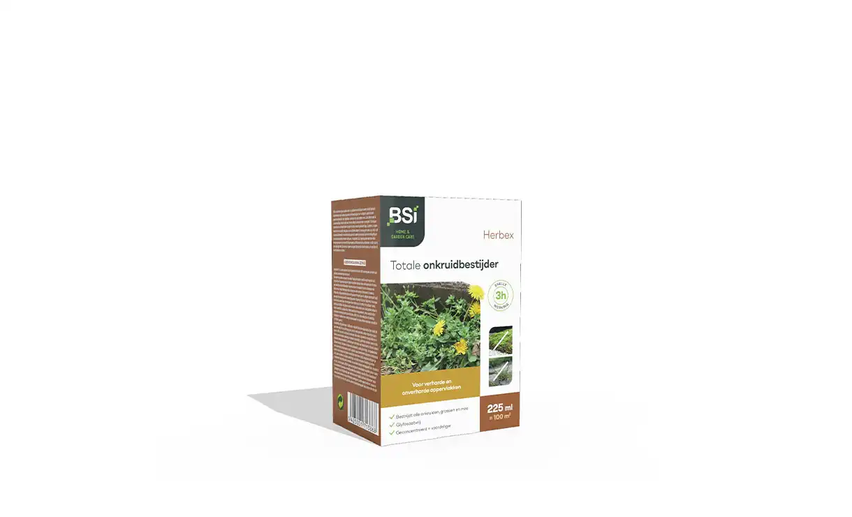 BSi - Herbex 225 ml voor 100 m² - Totale onkruidbestrijder • Gras en Groen Winkel