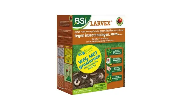 BSi - Larvex 6 kg voor 200 m² - Tegen grasinsecten • Gras en Groen Winkel