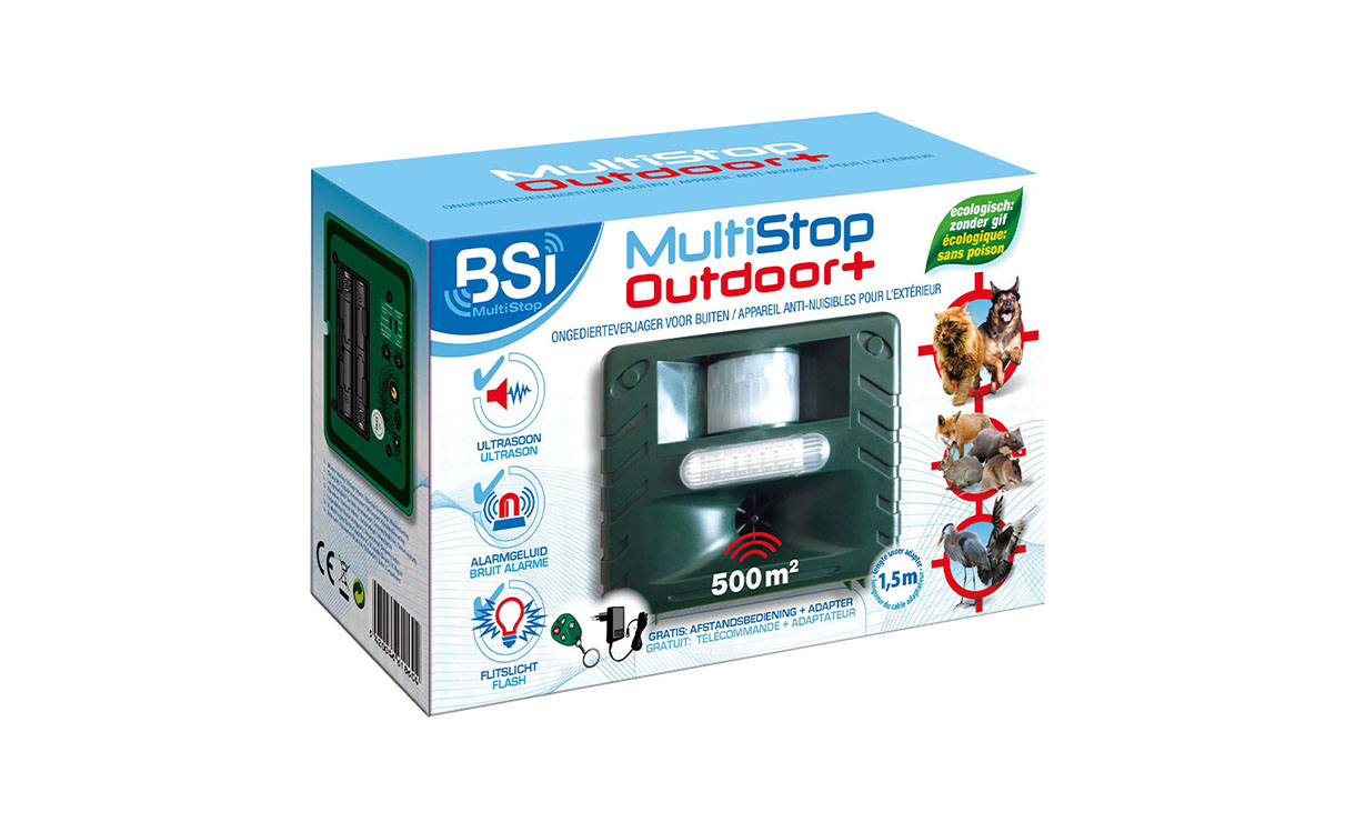 BSi - MultiStop Outdoor Plus - Ongedierte verjager • Gras en Groen Winkel