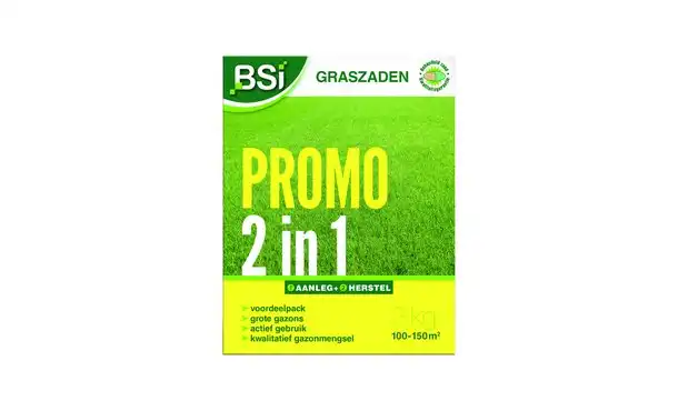 BSi - Graszaad promo 3 kg - Inzaai & herstel • Gras en Groen Winkel
