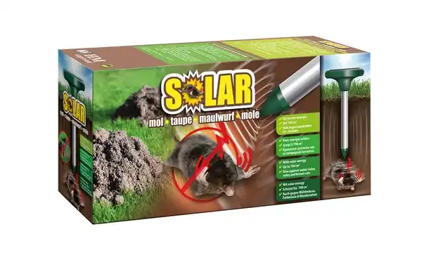 BSi - Solar mol mollenverjager - Mollenverjager op zonne-energie • Gras en Groen Winkel