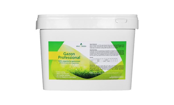 Gras&Groen - Gazon Professional 15 kg - Gazonmest • Gras en Groen Winkel
