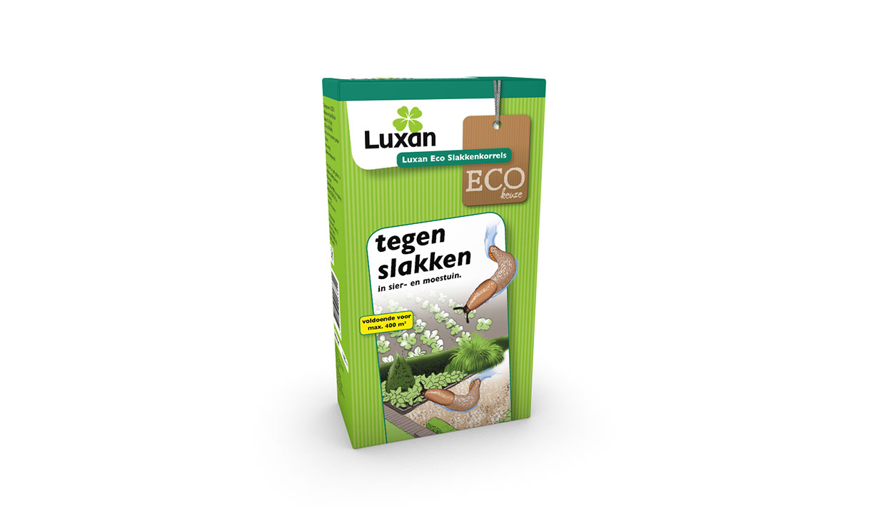 Luxan - Eco Slakkenkorrels 1 kg voor 400 m² • Gras en Groen Winkel