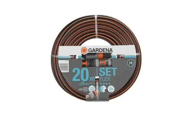 Gardena - Comfort FLEX Slang 13 mm (½") - Set 20 m met OGS accessoires • Gras en Groen Winkel