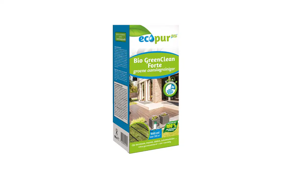 BSi - Ecopur Bio Greenclean 900 ml concentraat voor 500 m² • Gras en Groen Winkel
